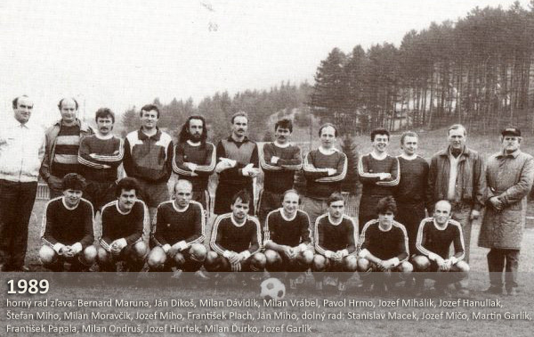Terchovský futbal 1989