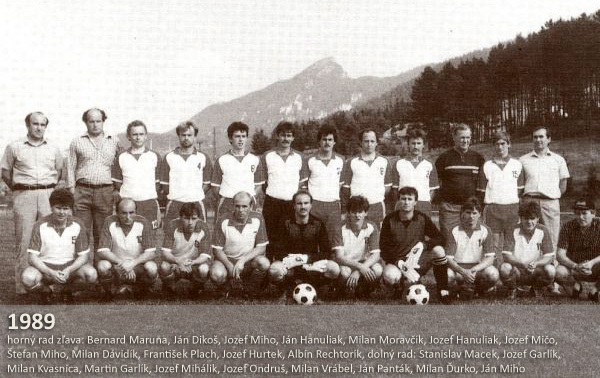 Terchovský futbal 1989