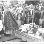 Pohreb Alojza Drgoňa - farár v Terchovej 9.7.1975