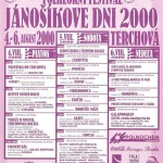 Jánošíkove dni 2000 - plagát