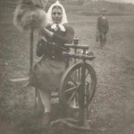 Žena s kolovrátkom