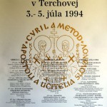 Cyrilometodské dni 1994 - plagát